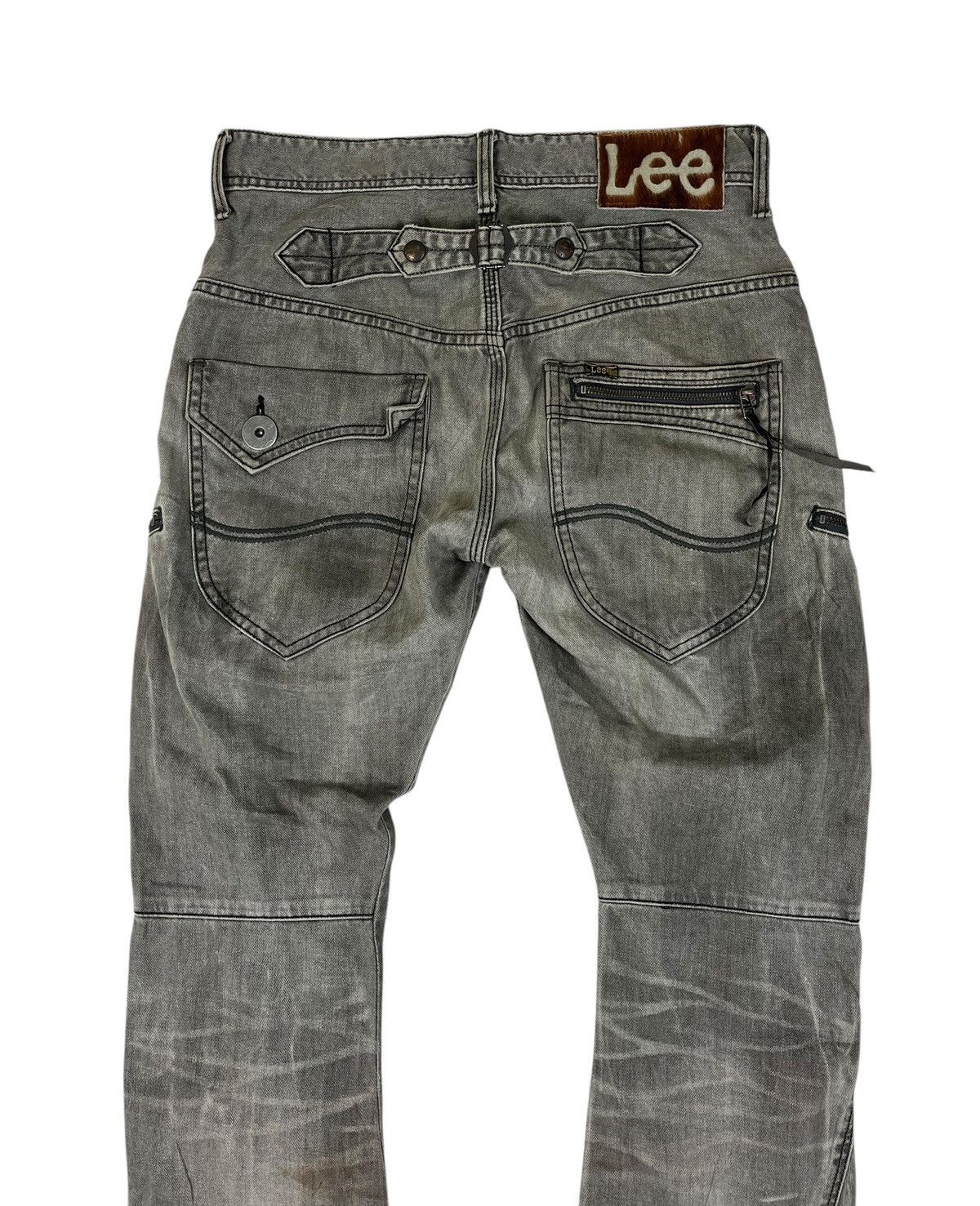 Japanese Brand × Lee Lee Distressed Denim Dirty Jeans Size US 31 - 8 Thumbnail