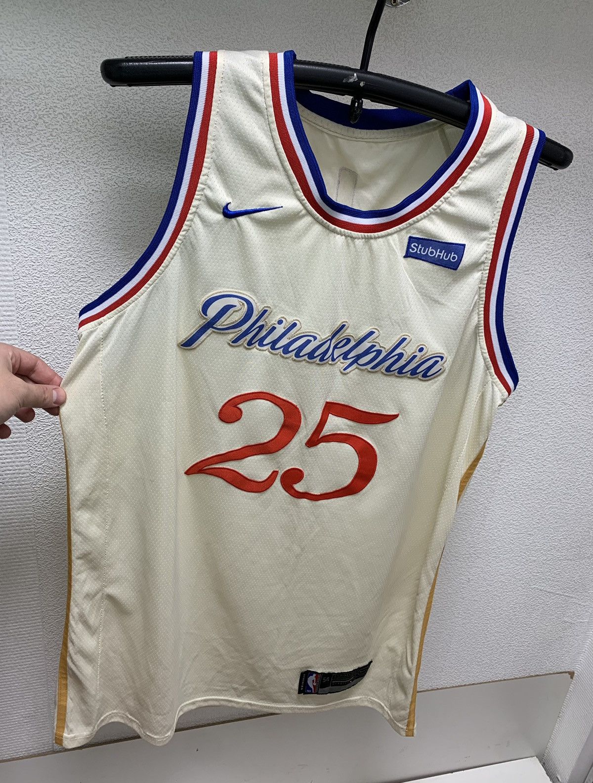 NBA Philadelphia Sixers 76 Simmons 25 NBA jersey 54 size L-Xl Size US XL / EU 56 / 4 - 3 Thumbnail
