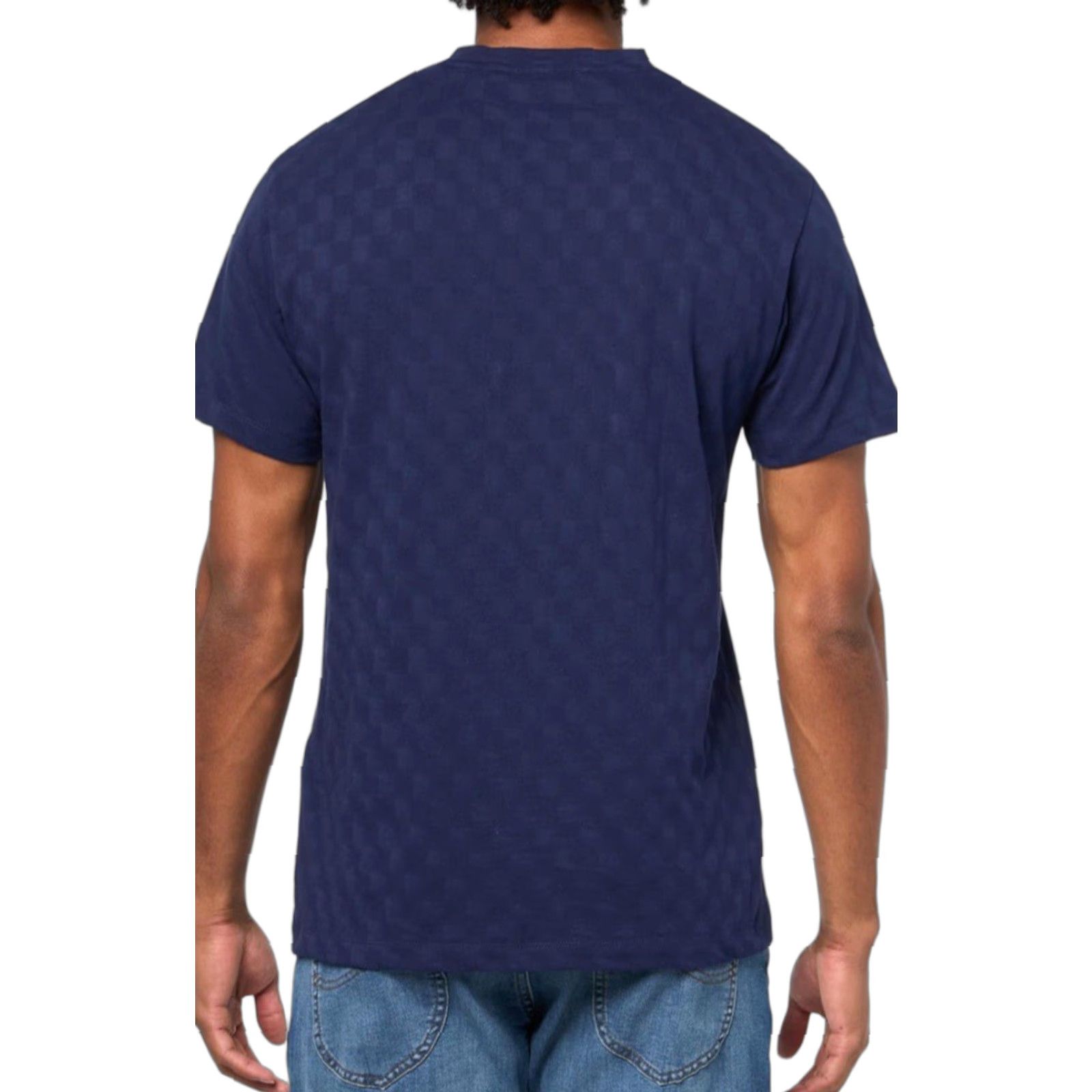 Guess NWT Guess Mens Short Sleeve Small Triangle Knit Shirt Sz XXL Summer Night Blue Size US XXL / EU 58 / 5 - 1 Thumbnail