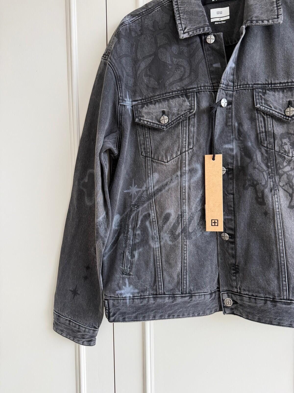 Ksubi new Ksubi mens oh g jacket medium m denim axl cherub grey Size US M / EU 48-50 / 2 - 3 Thumbnail