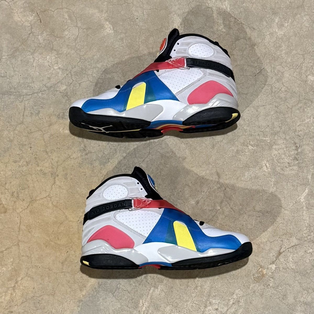 Jordan Brand Air Jordan 8 SP Retro SE White Multicolor 2019 US 11 Size US 11 / EU 44 - 4 Thumbnail