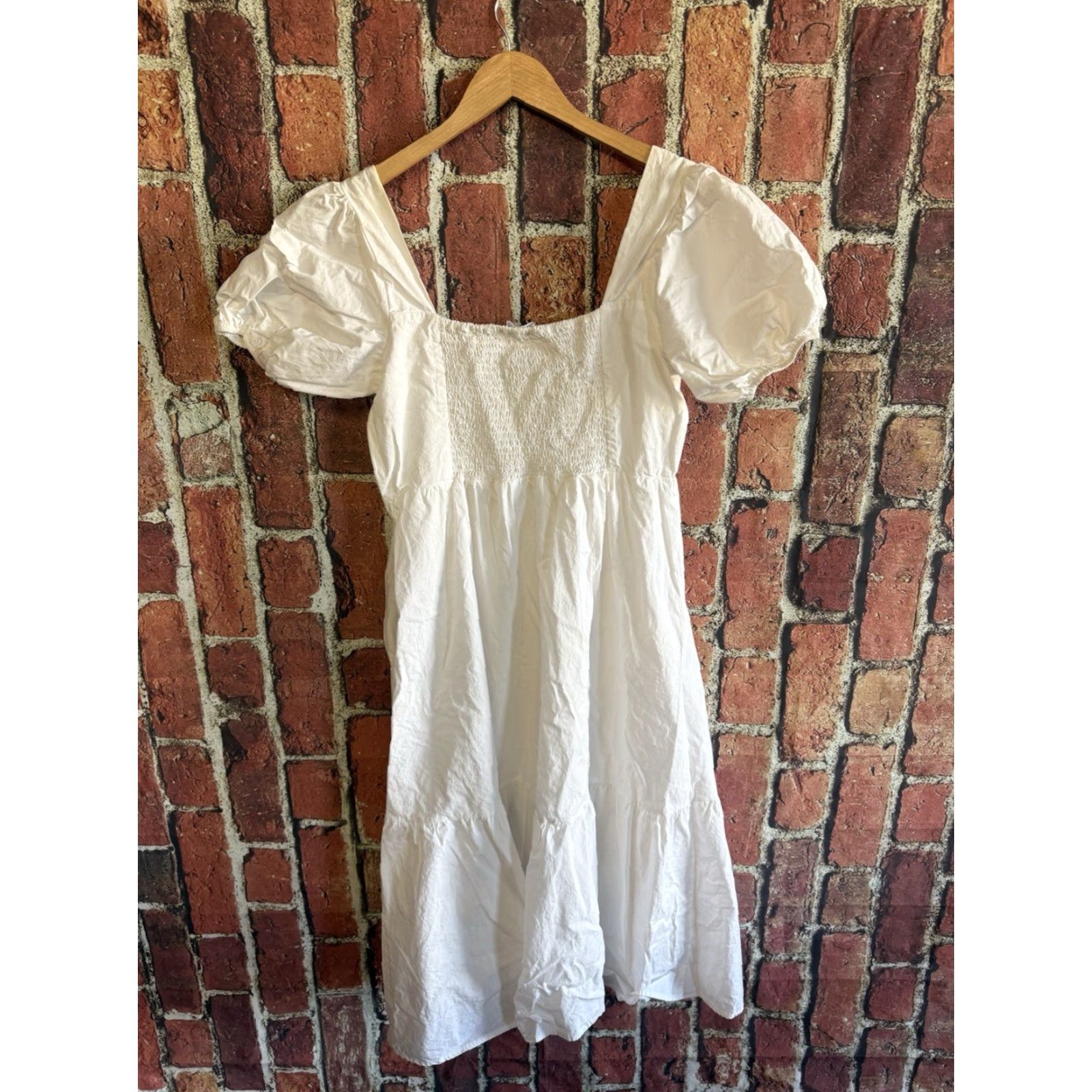 ASTR The Label ASTR White Womens Dress Sundress Short L Size L / US 10 / IT 46 - 2 Thumbnail