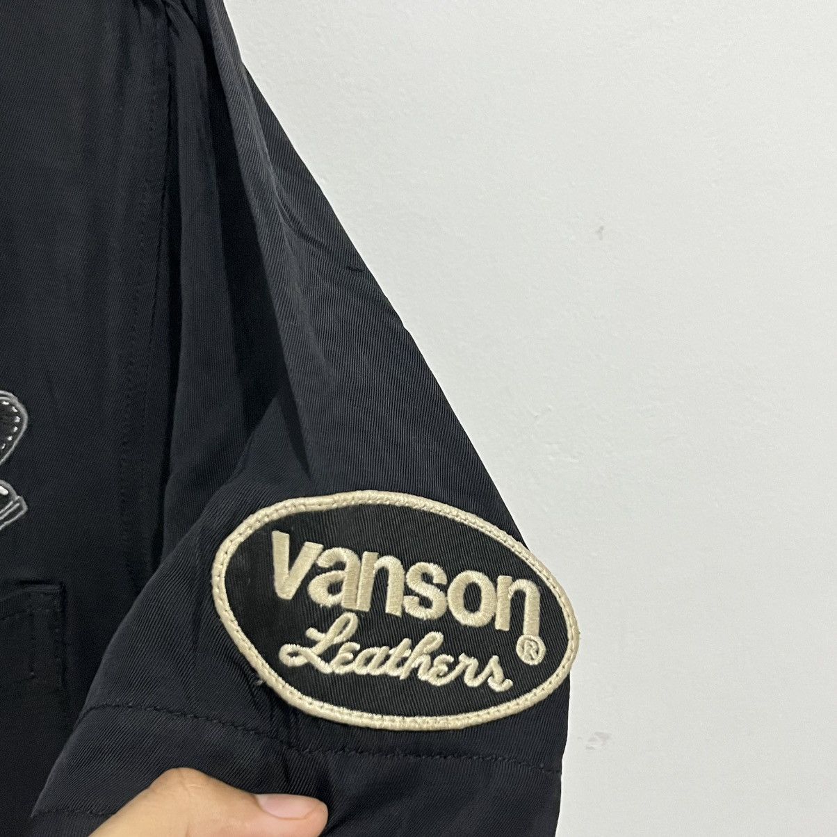 Vanson Leathers Vanson Leather Custom Design Rare Shirt Size US L / EU 52-54 / 3 - 9 Thumbnail