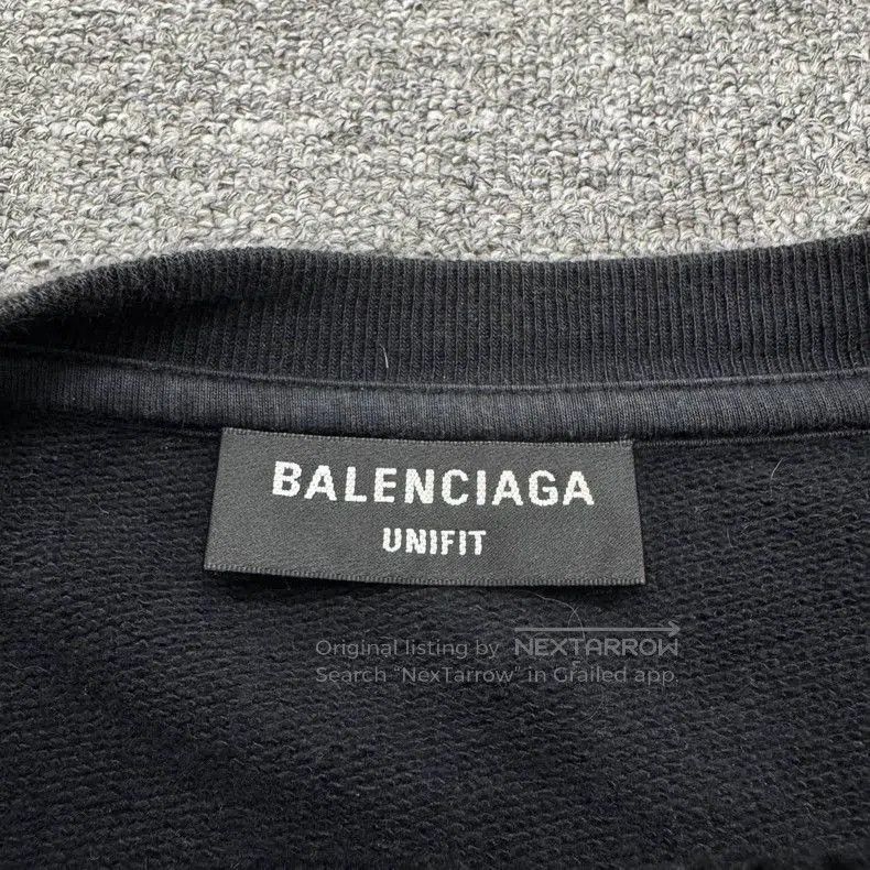 Balenciaga Balenciaga Embroidered Logo Sweater. Size US S / EU 44-46 / 1 - 4 Thumbnail