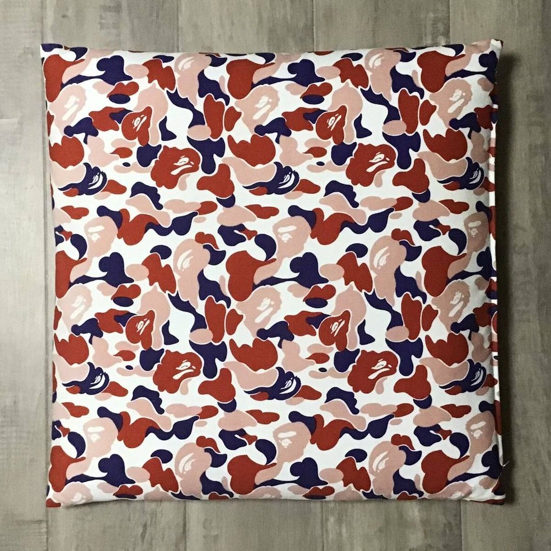 Bape 🔥Vintage🔥 BAPE CAMO Pillow Cushion a bathing ape NIGO Size ONE SIZE - 3 Thumbnail