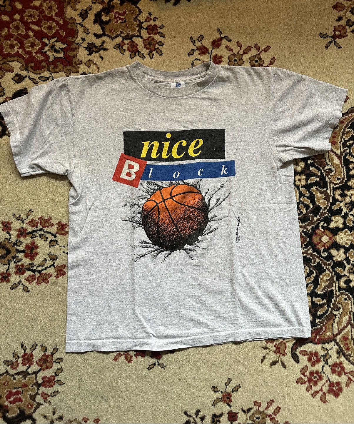 NBA Vintage Naismith Basketball Hall of Fame Tee 1992 Size US XL / EU 56 / 4 - 1 Thumbnail