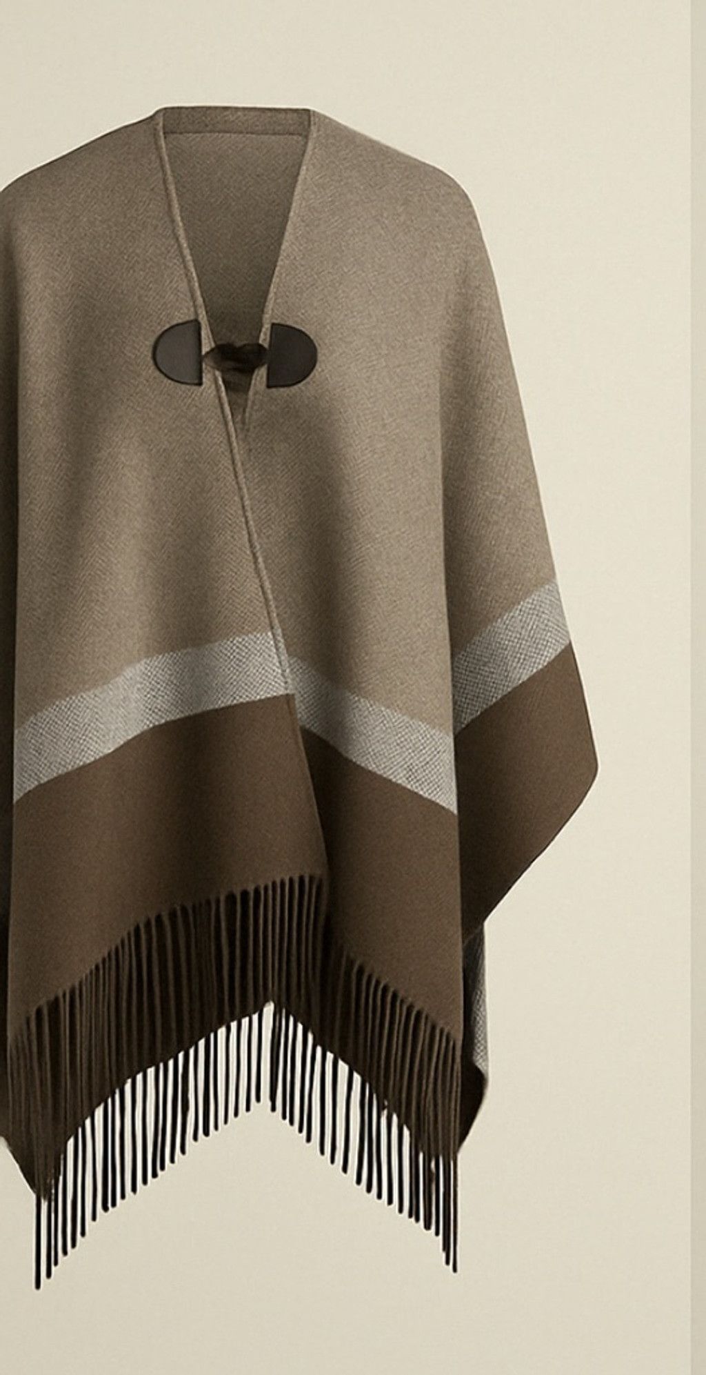 Jack & Jones Women's Jack & Missy Cape One Size Brown Size ONE SIZE - 2 Thumbnail