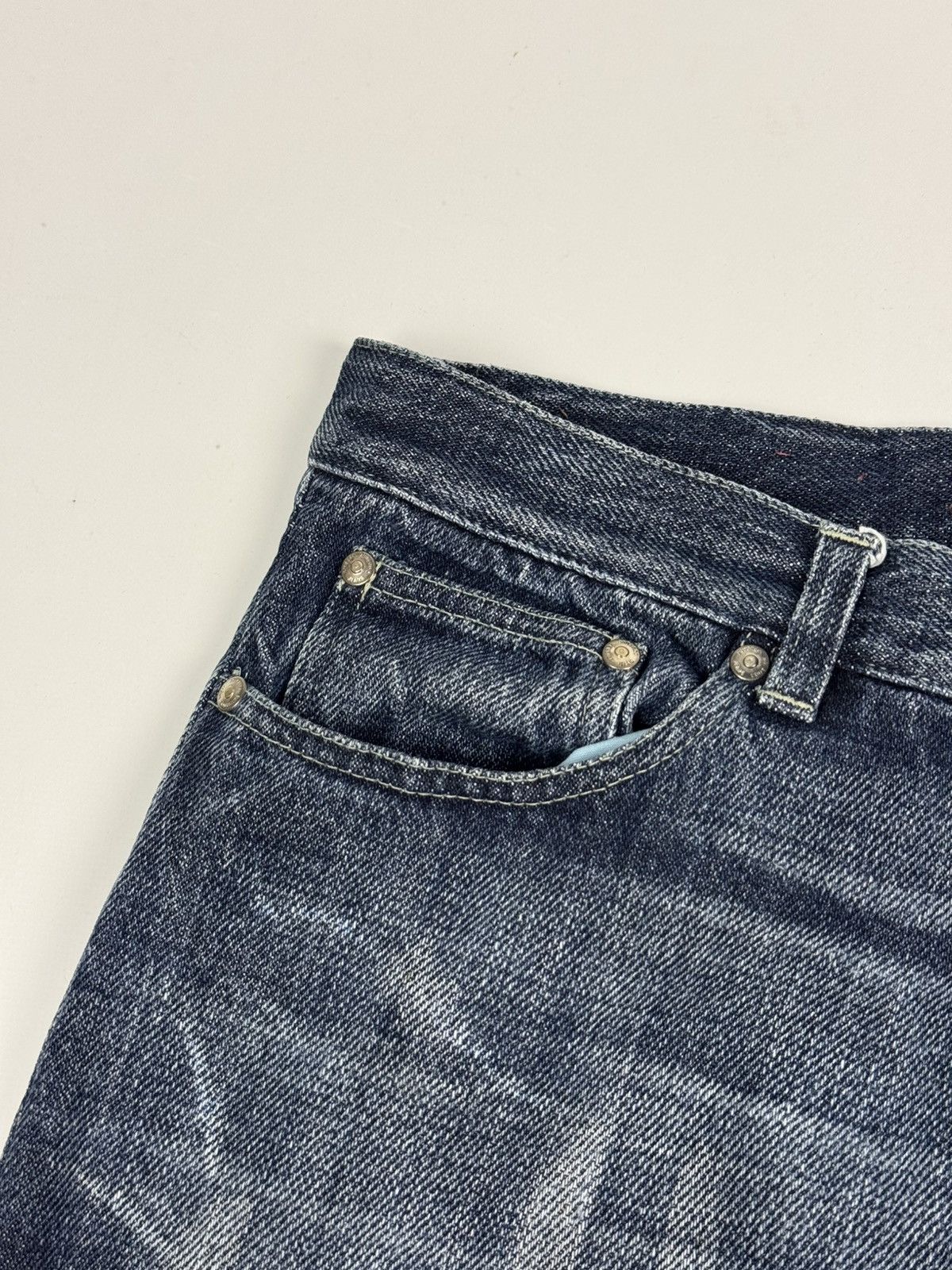 Versace Jeans Couture Distressed Versace Jeans Couture Washed Denim Jeans Size US 33 - 8 Thumbnail