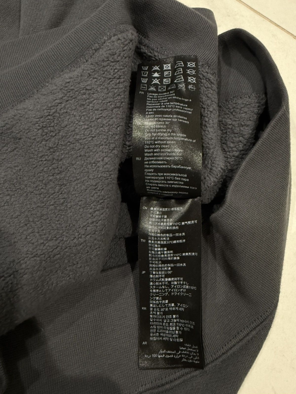 Sandro Sandro Paris Charcoal Label Hoodie Size US M / EU 48-50 / 2 - 5 Thumbnail