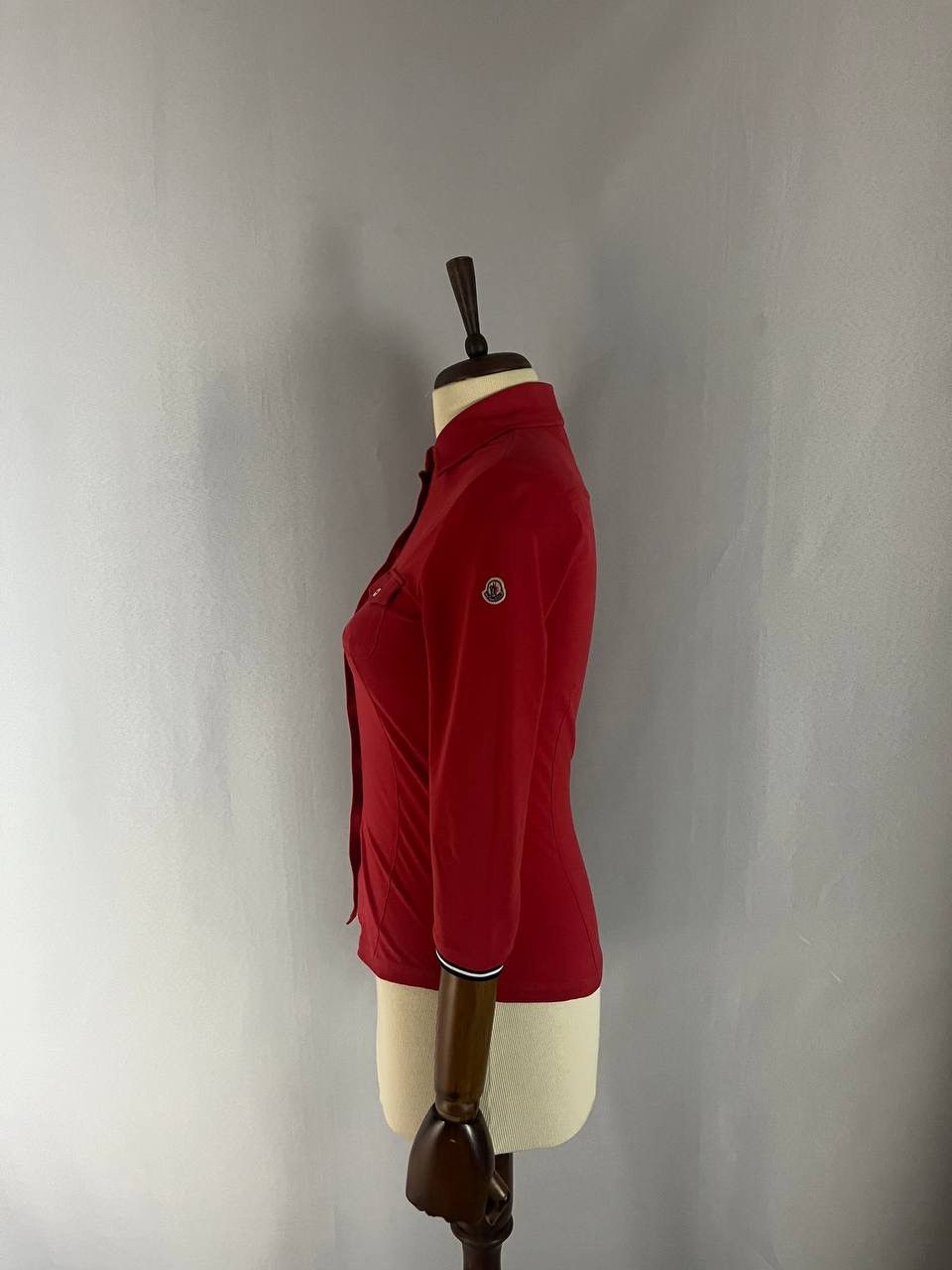 Moncler Moncler Shirt Red Size XS / US 0-2 / IT 36-38 - 4 Thumbnail
