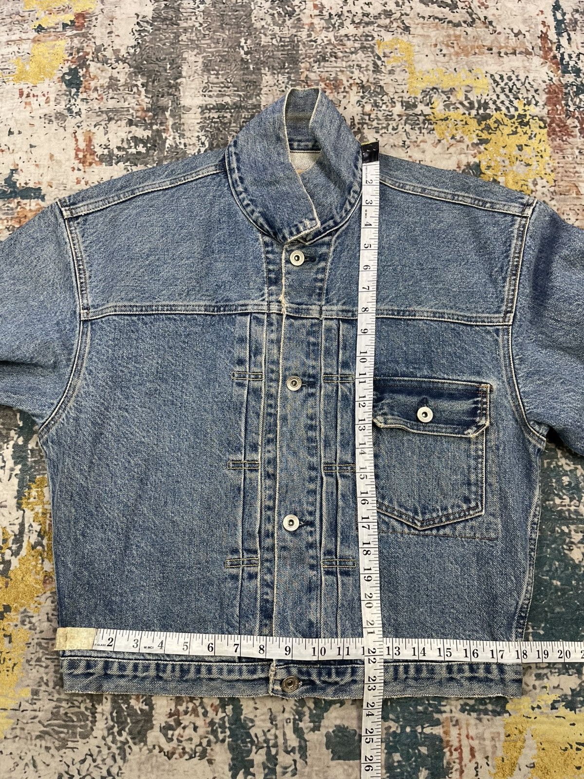 Spellbound Spell Bound Vtg Type I Buckle Cinch Back Denim Trucker Size US M / EU 48-50 / 2 - 12 Thumbnail