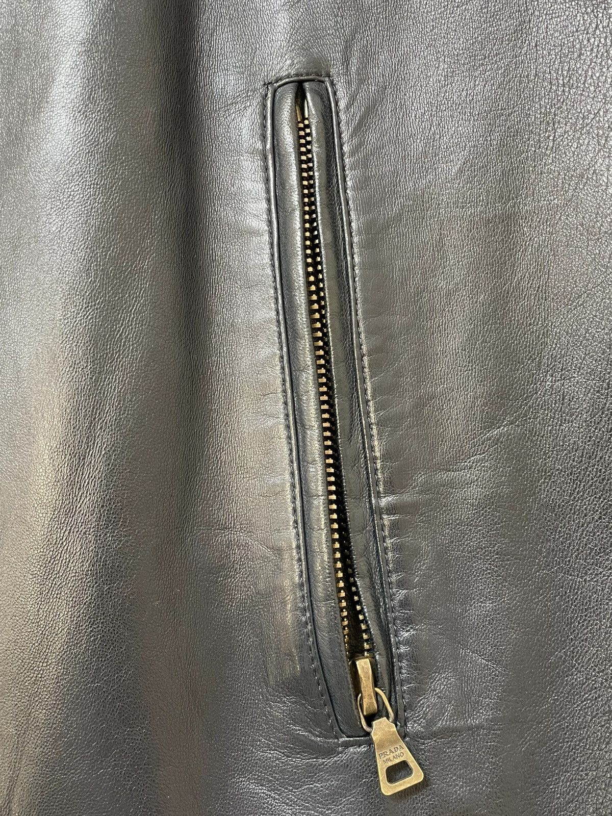 Prada Prada nappa jacket with zip, 52. Size US L / EU 52-54 / 3 - 13 Thumbnail