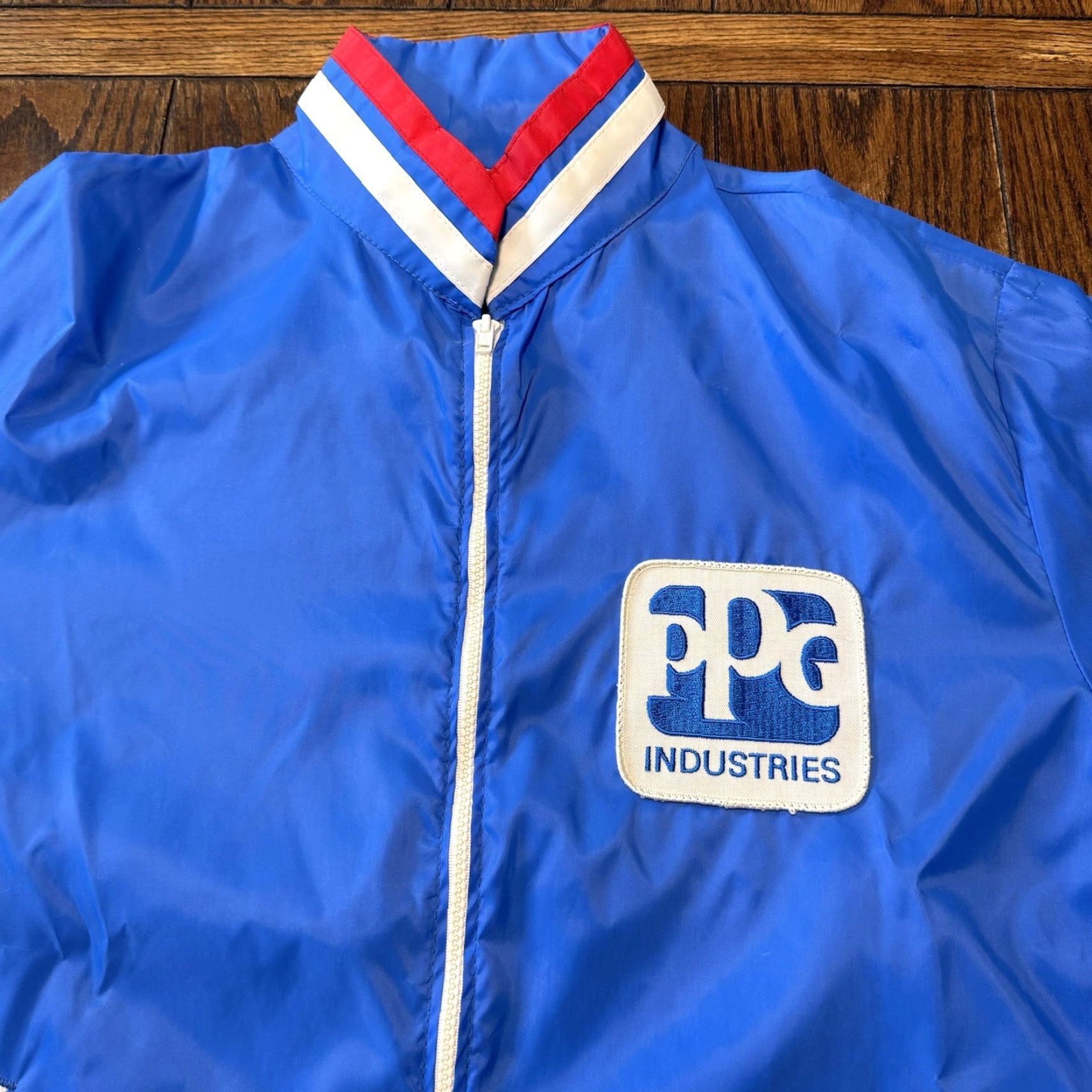Vintage VINTAGE Horizon Sportswear PPG Indy Car World Series Racing Jacket Men’s Large L Blue Nylon Zip Windbreaker 1970s Cars Style Full Zip Lightweight Size US L / EU 52-54 / 3 - 4 Thumbnail
