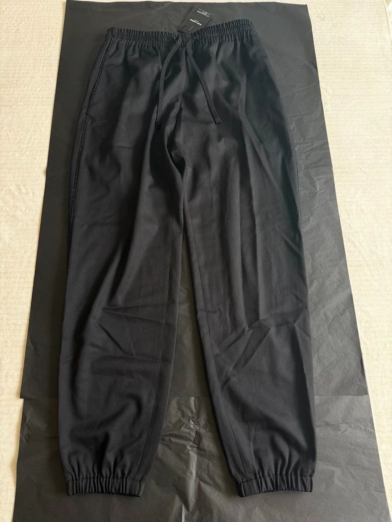 Saint Laurent Crystal Embellished Casual Pants
