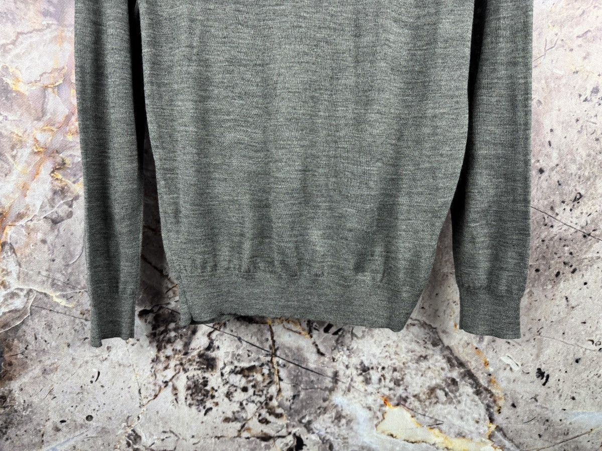 Savile Row Savile Row Company Merino Wool Crew Neck Sweater Gray Size US L / EU 52-54 / 3 - 9 Thumbnail