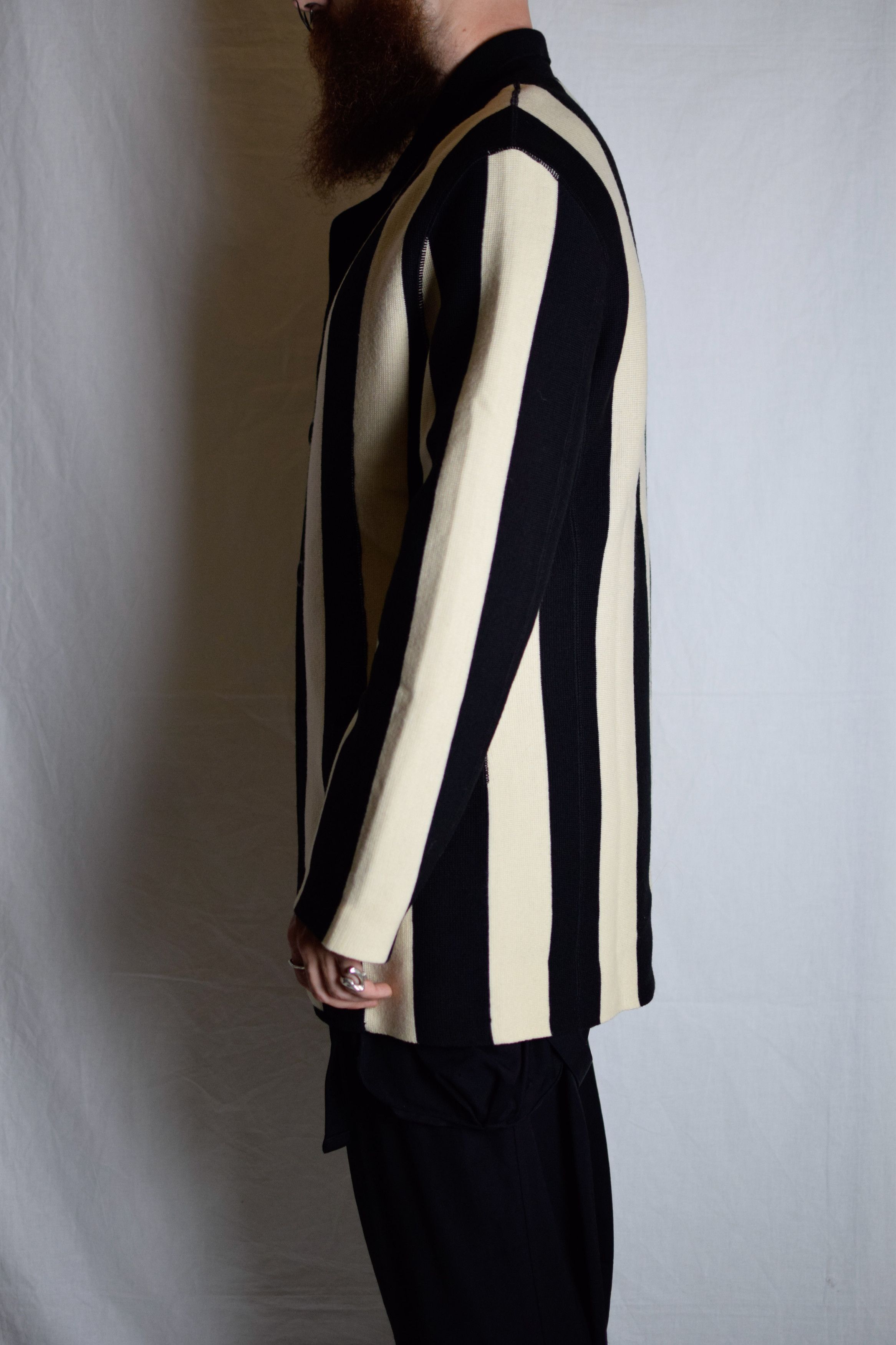 Yohji Yamamoto YYPH Archive Striped Blazer Size 50R - 6 Thumbnail