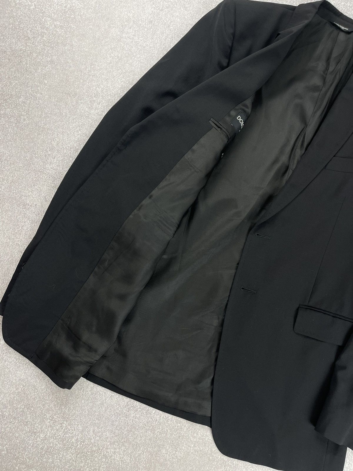 Dolce & Gabbana Dolce & Gabbana Black Blazer Men’s 50R Size 50R - 8 Thumbnail