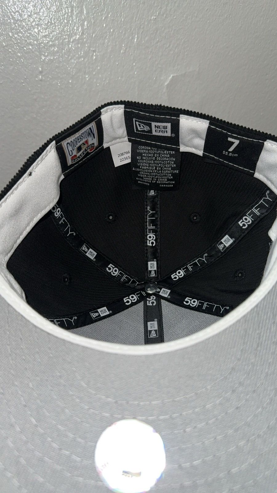 New Era New Era 59fifty Black LA Dodgers fitted hat size 7 Size ONE SIZE - 2 Thumbnail