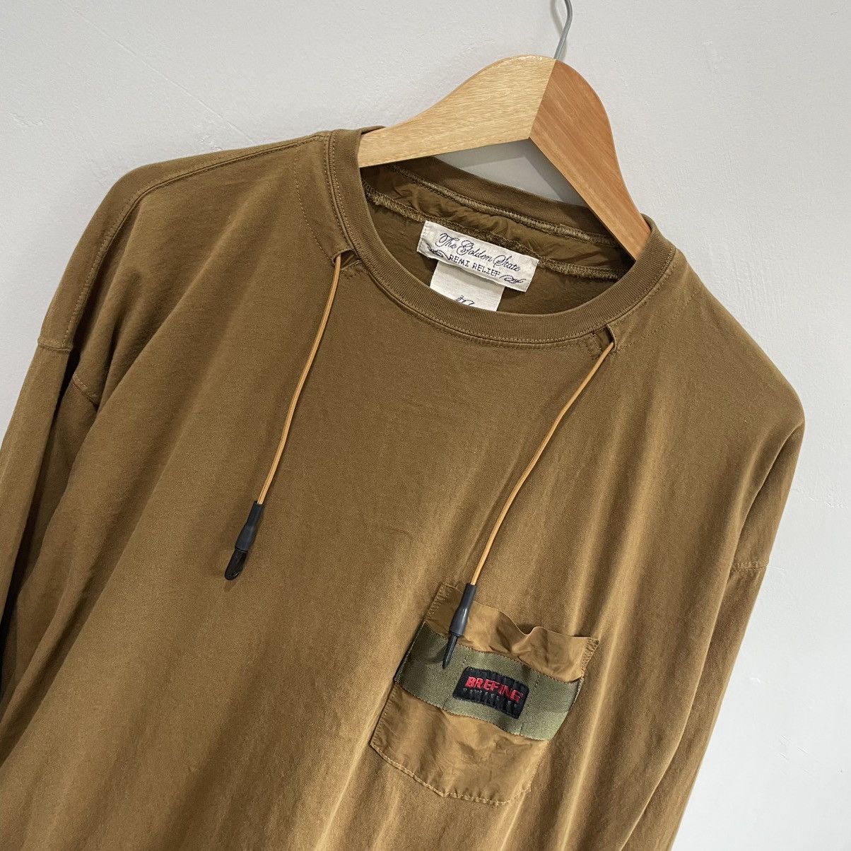 Beams Plus × Remi Relief Remi Relief Longsleeve Sleeve T-Shirt 🍒 Size US M / EU 48-50 / 2 - 2 Thumbnail