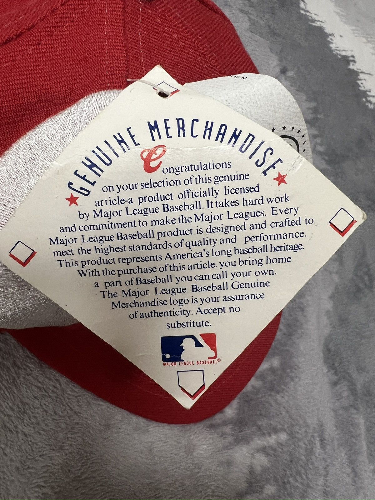 The Game × Vintage Vintage the game Philadelphia Phillies red rare hat 90s Size ONE SIZE - 7 Thumbnail