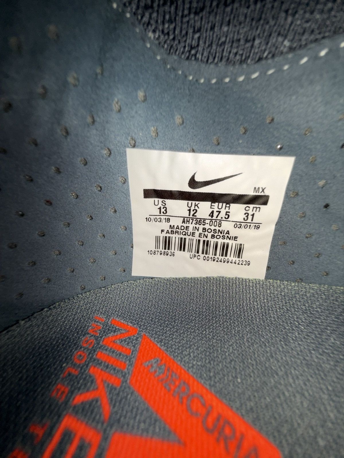 Nike Nike Mercurial Superfly 6 Elite Size US 13 / EU 46 - 9 Thumbnail