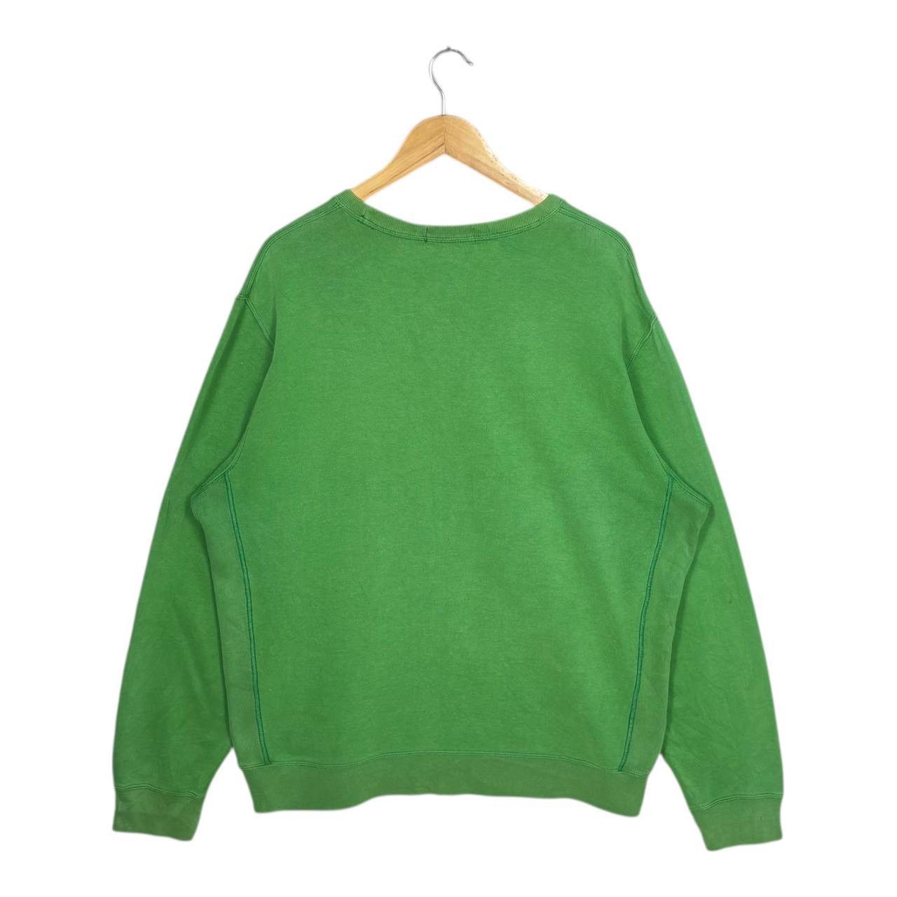Polo Ralph Lauren Vintage 90s Polo Ralph Lauren Green Crewneck Sweatshirt L Size US L / EU 52-54 / 3 - 2 Thumbnail