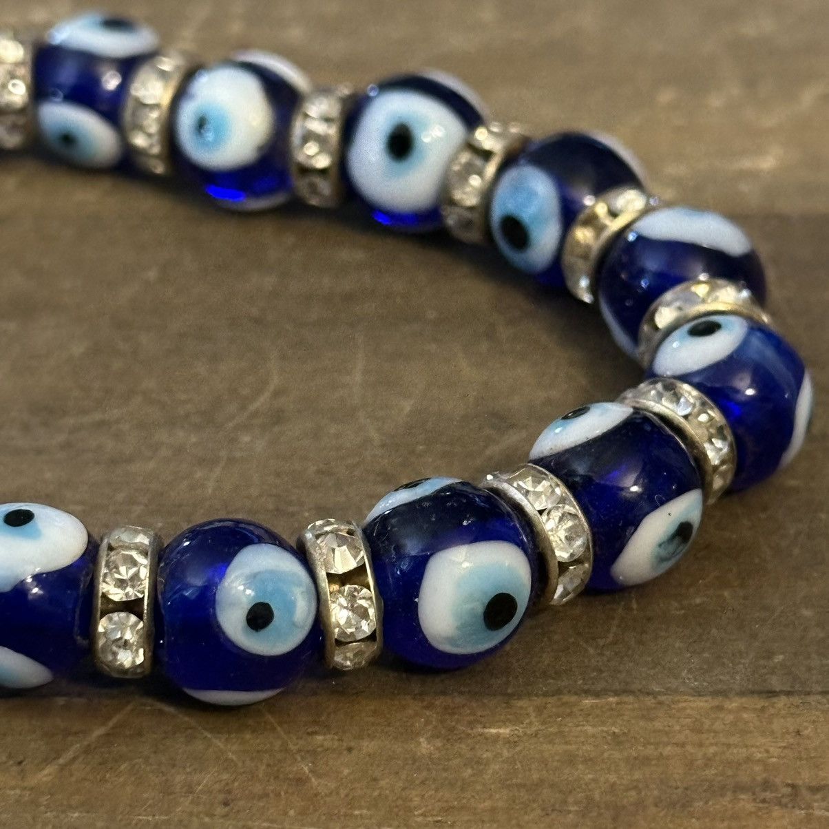 Other Evil eye glass bead stretch bracelet Size ONE SIZE - 4 Thumbnail