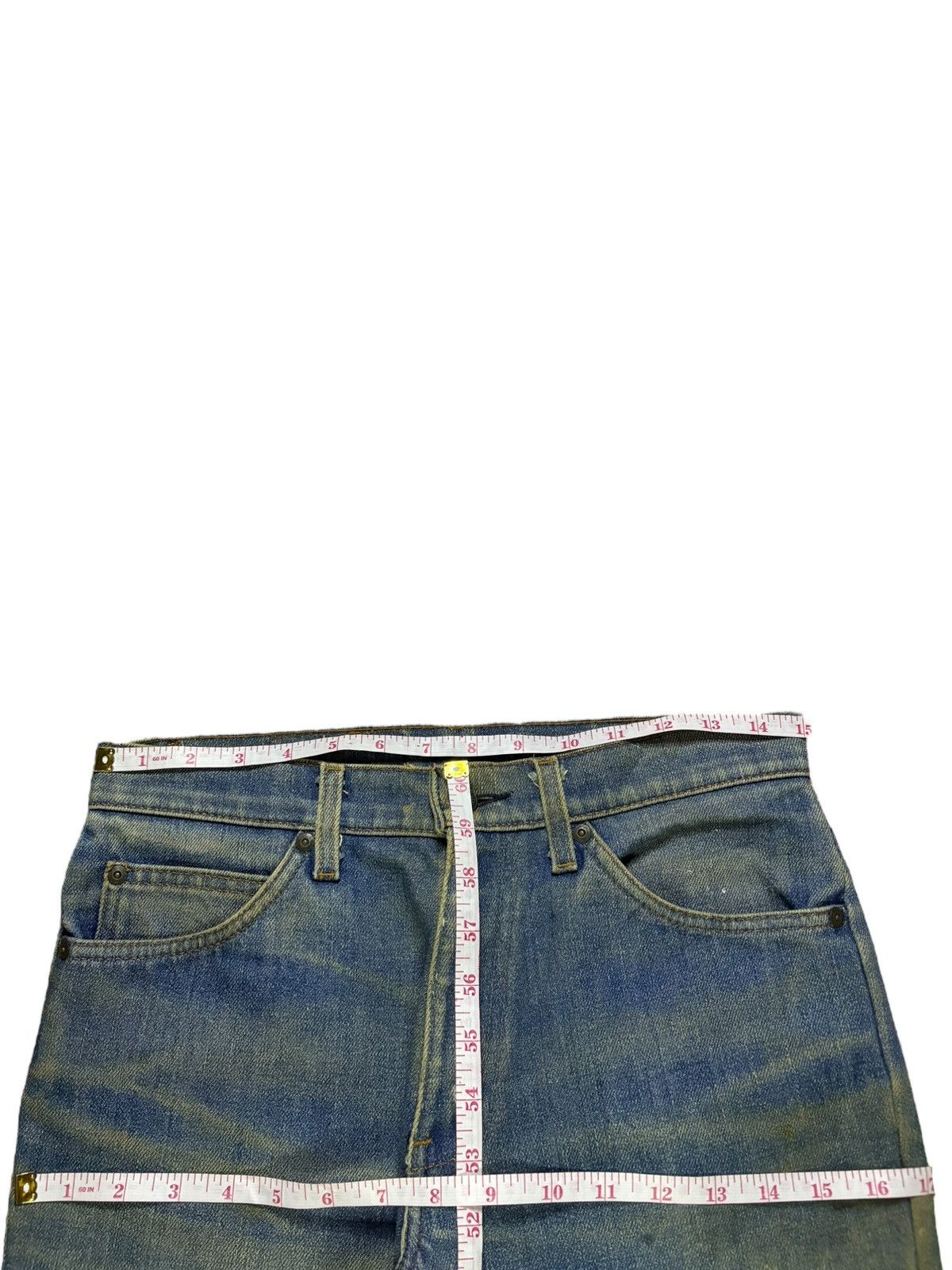 Levi's × Levi's Vintage Clothing Vintage 70s Levis Orange Tab Rusty Mud Loose Jean Short Jort Size US 30 / EU 46 - 12 Thumbnail