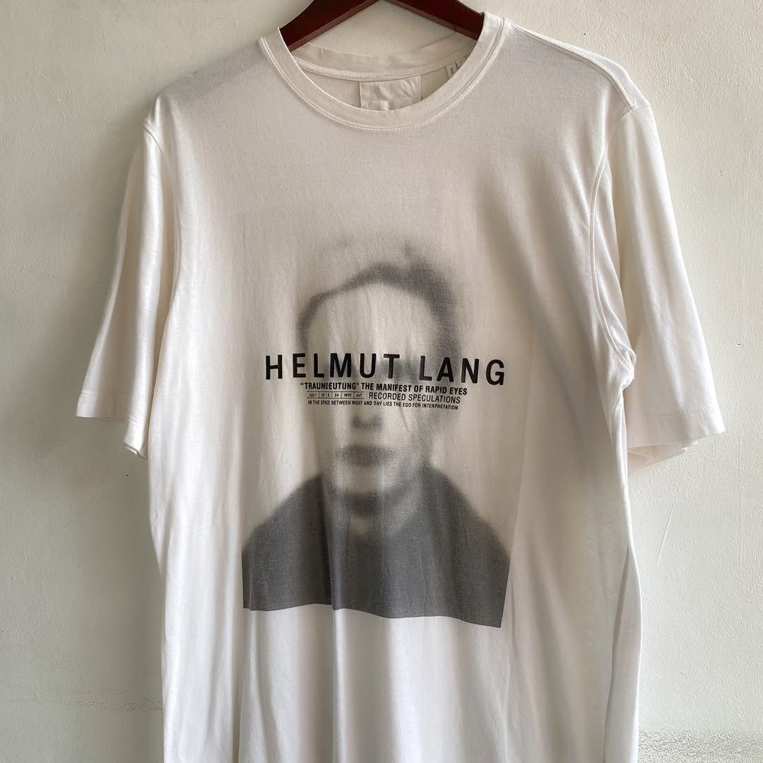 Helmut Lang Helmut Lang White Tees Size US L / EU 52-54 / 3 - 2 Thumbnail