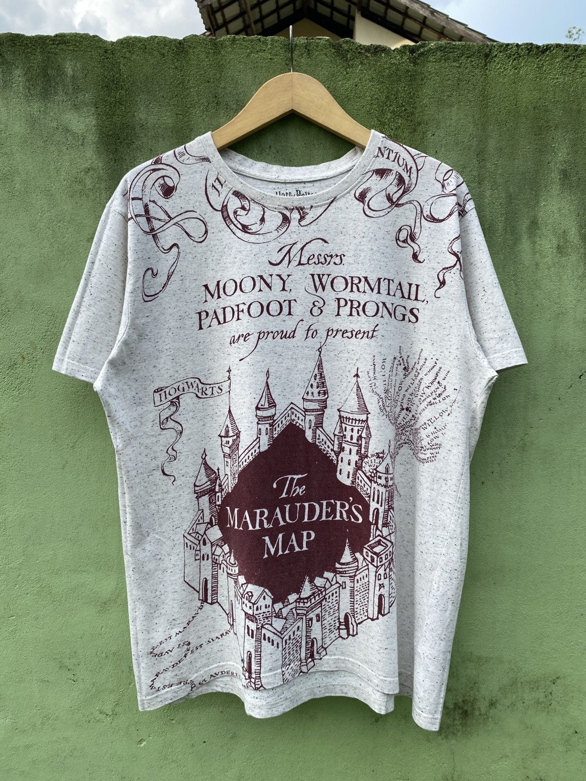Vintage Harry Potter The Merauder’s Map Poem Hogwarts Wizard Castle Size US XL / EU 56 / 4 - 1 Thumbnail