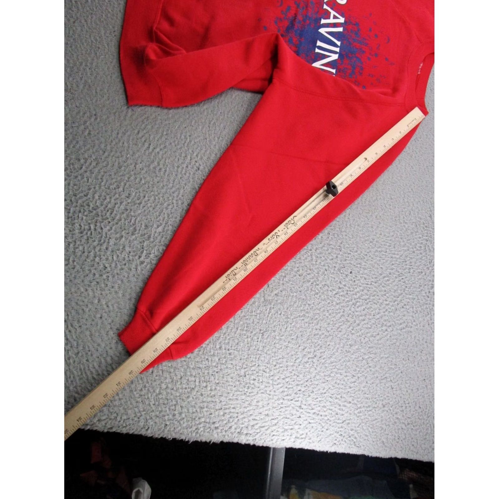 Hanes VINTAGE Hanes Sweatshirt Raglan Crew Neck 80s Music Ravinia Festival Red L Men Shirt/ Sweater Size US L / EU 52-54 / 3 - 7 Thumbnail