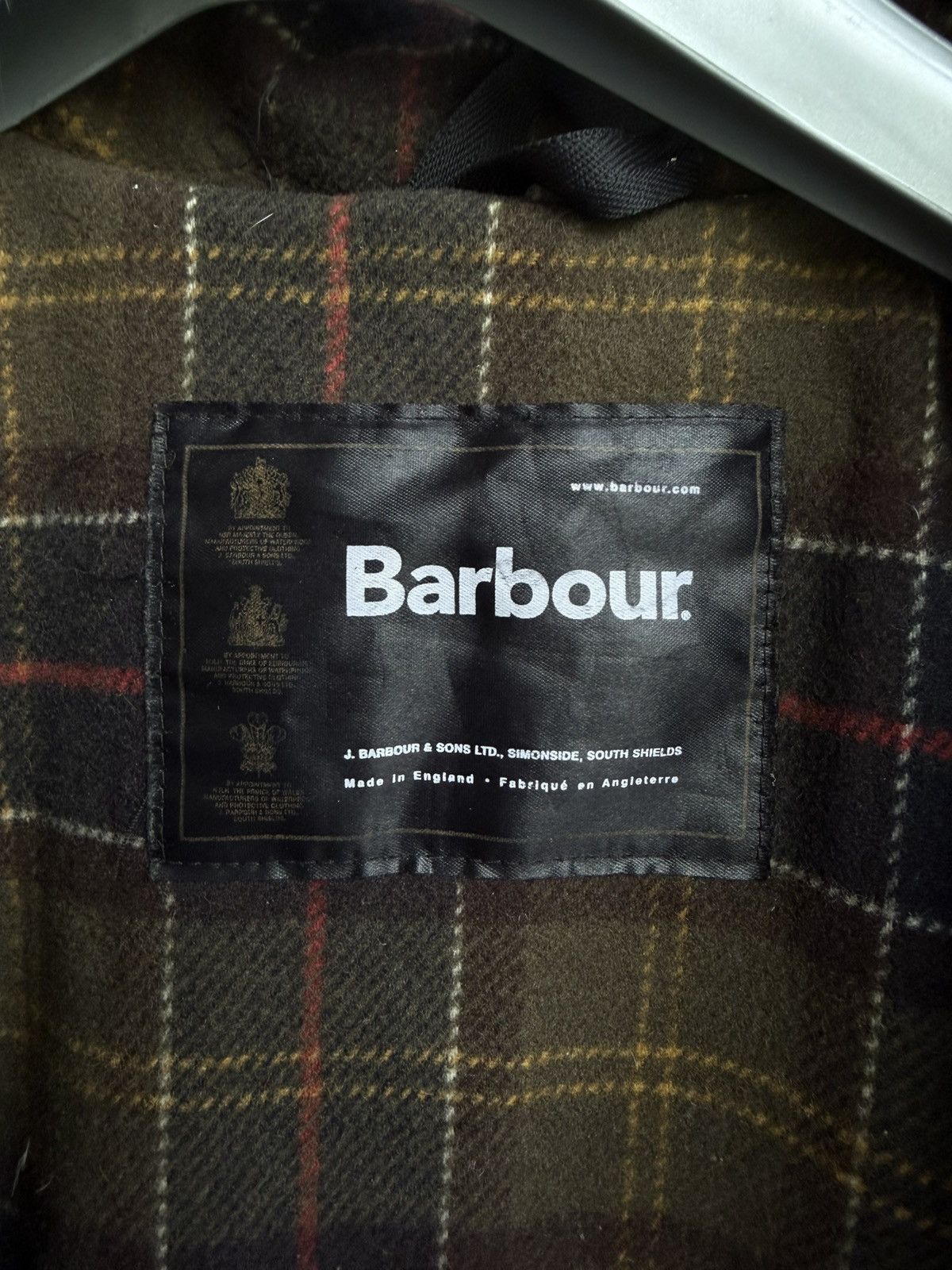 Barbour Rare vintage Barbour Wax jacket wax Duffle Coat A869 brown Size US XL / EU 56 / 4 - 10 Thumbnail