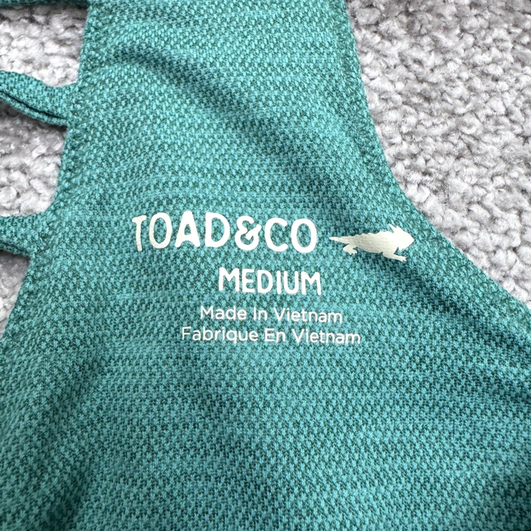Toad&Co Toad&Co Tech Tomboy A-Line Tank Dress Women M Green Sleeveless Zip Pocket V-Neck Casual Knit Lightweight Pockets Solid Short Dress Size M / US 6-8 / IT 42-44 - 7 Thumbnail