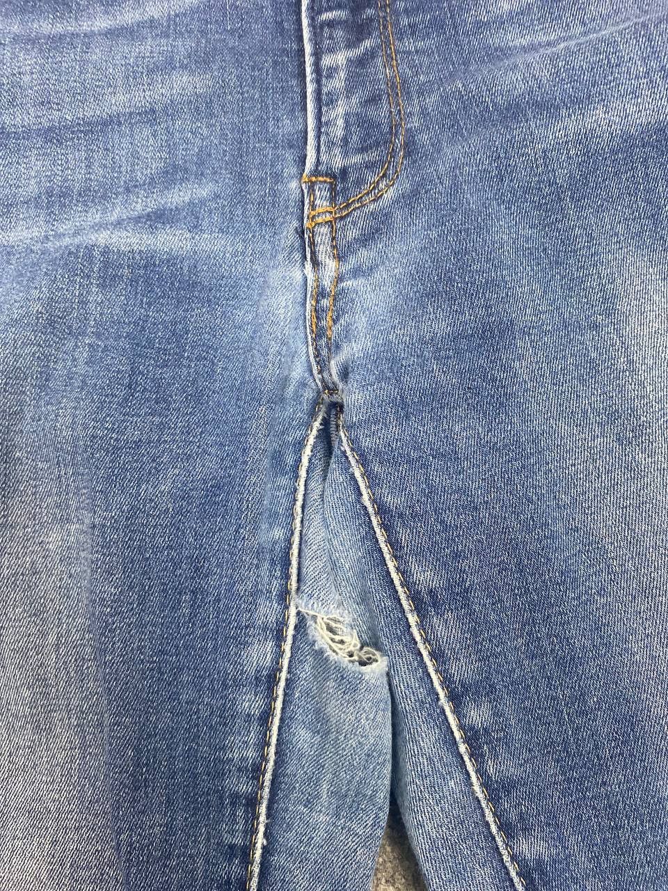 G-Star g star raw nice design distressed denim Size US 27 - 8 Thumbnail