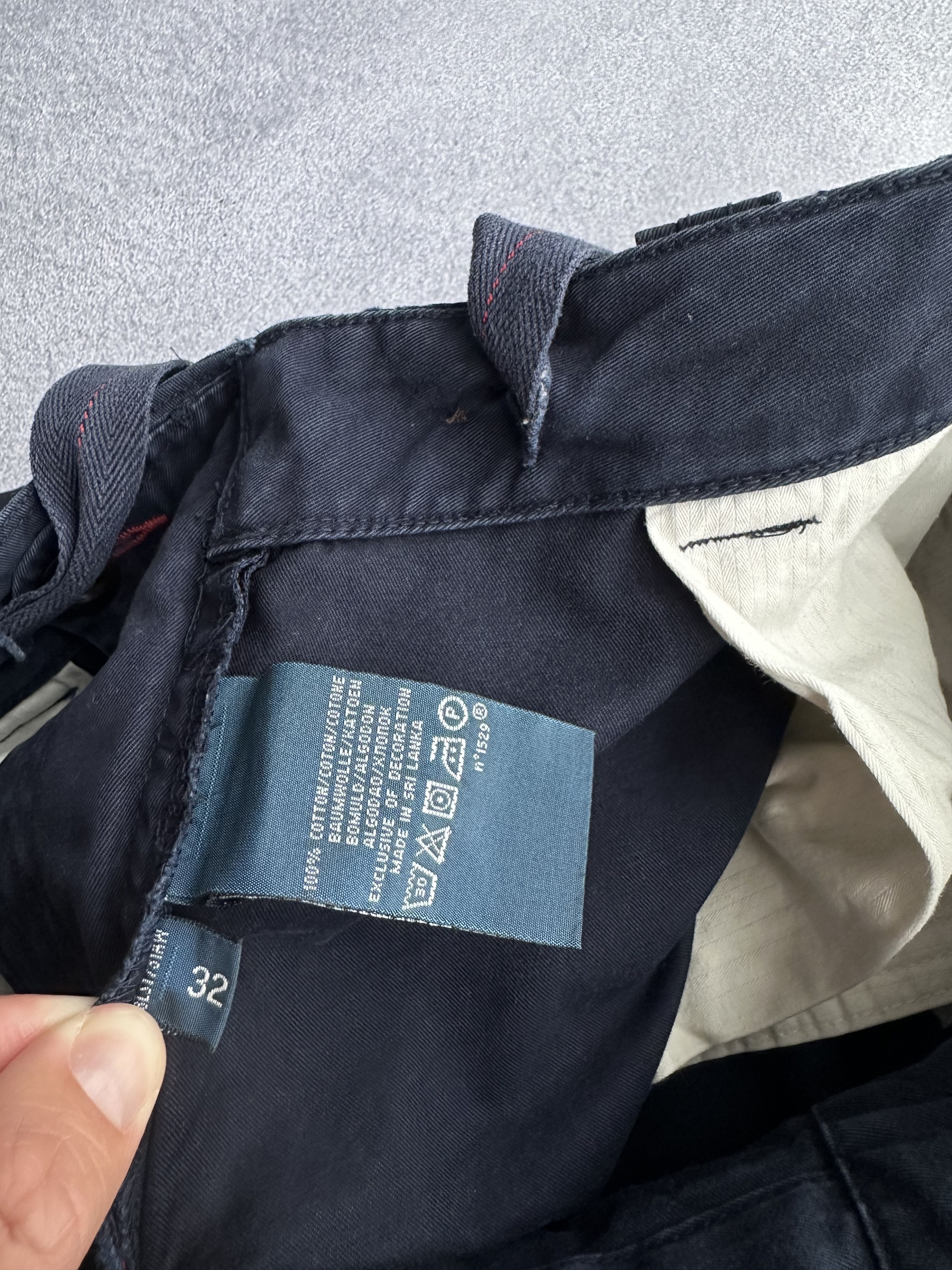 Polo Ralph Lauren × Vintage Vintage Polo Ralph Lauren Mercer Club Navy Shorts Size US 32 / EU 48 - 7 Thumbnail