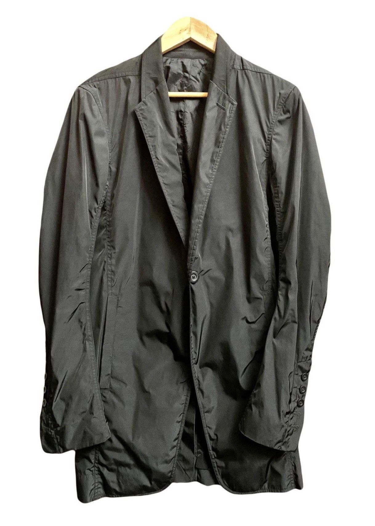 Rick Owens rick owens black technical blazer jacket 48 it slim Size US M / EU 48-50 / 2 - 1 Thumbnail