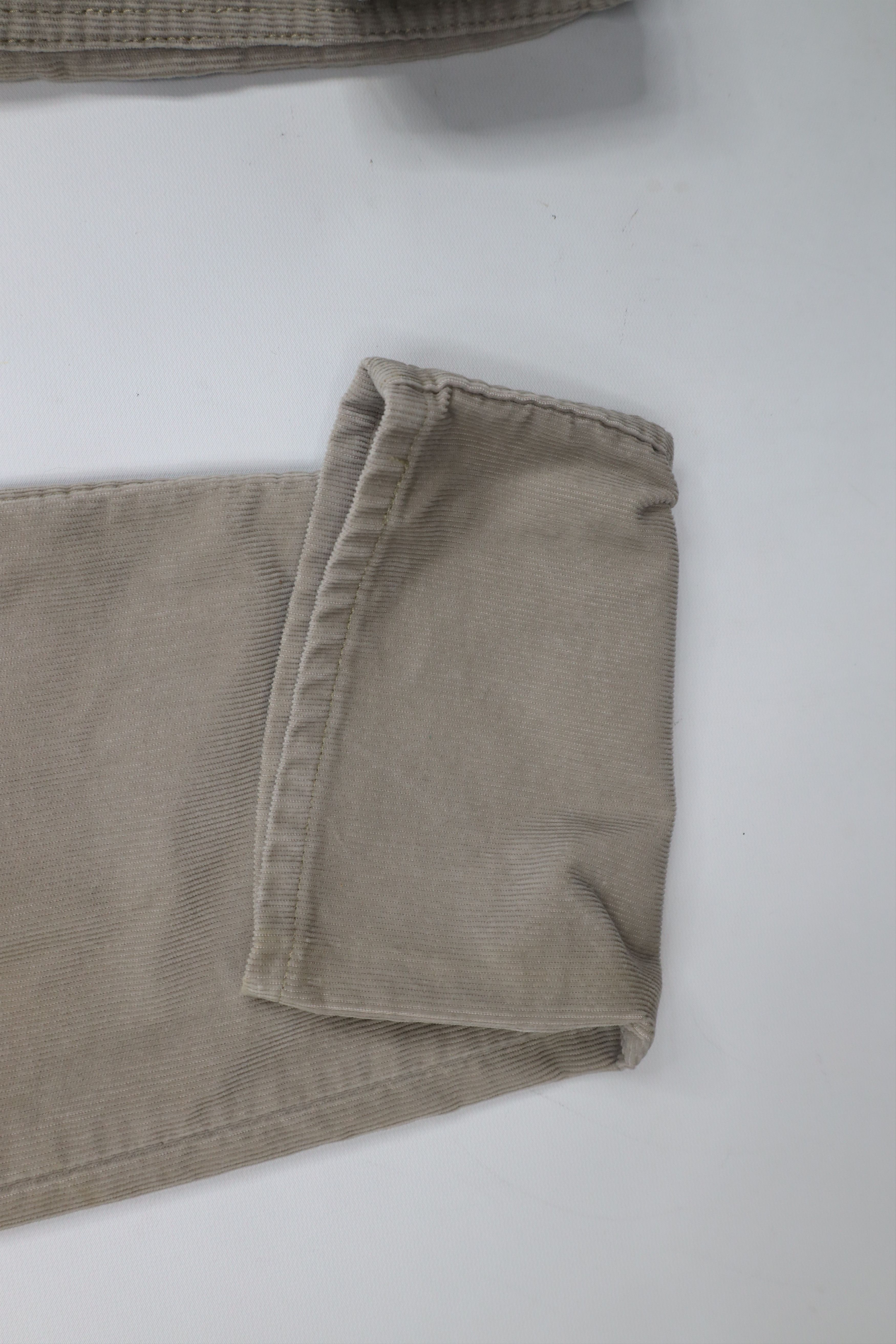 Levi's × Vintage Vintage Y2K Levis 505 Regular Fit Corduroy Chino Pants Gray Size US 31 - 6 Thumbnail
