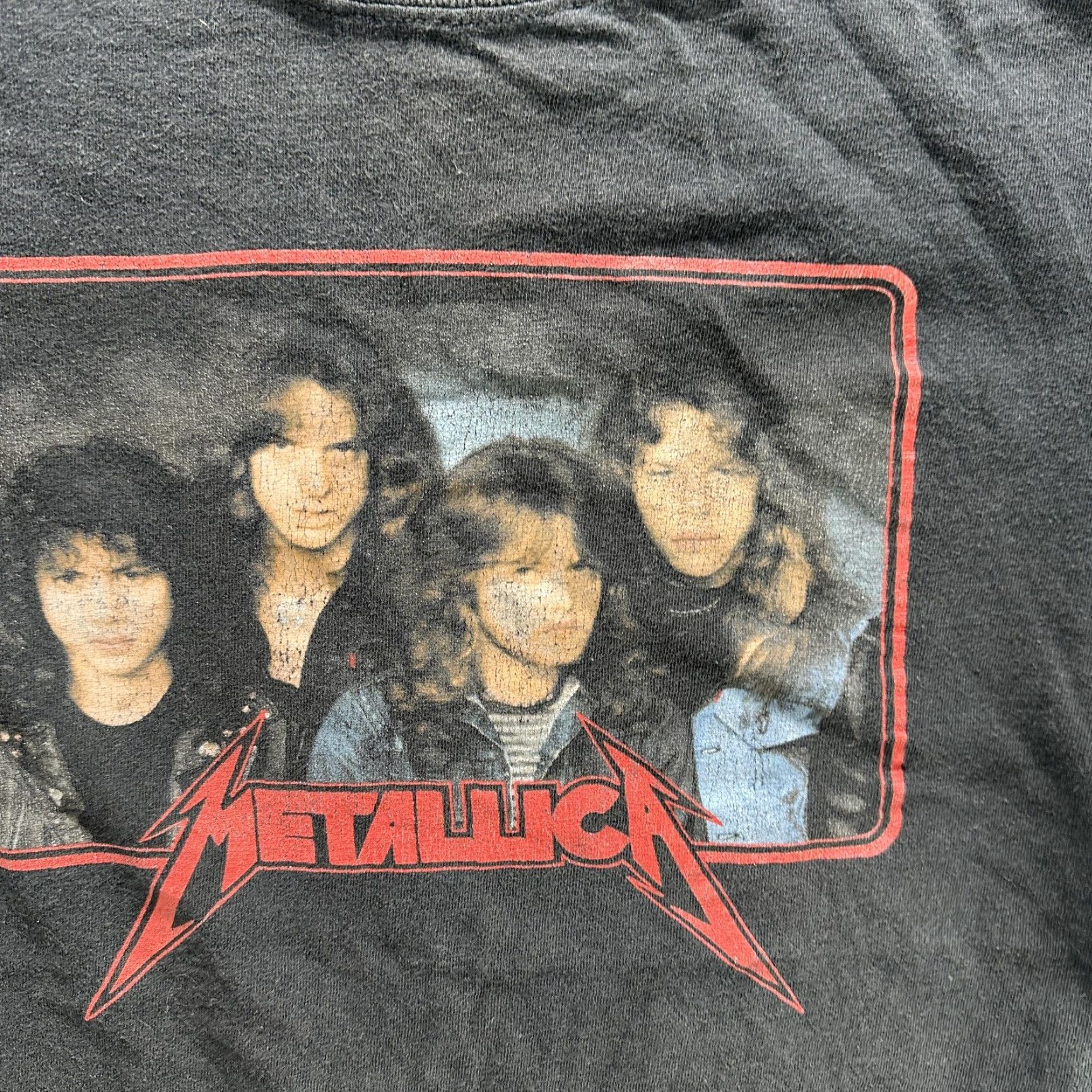 Vintage Metallica Shirt Mens Medium Black Band Graphic Tee Rock Music Concert Tour Size US M / EU 48-50 / 2 - 6 Thumbnail