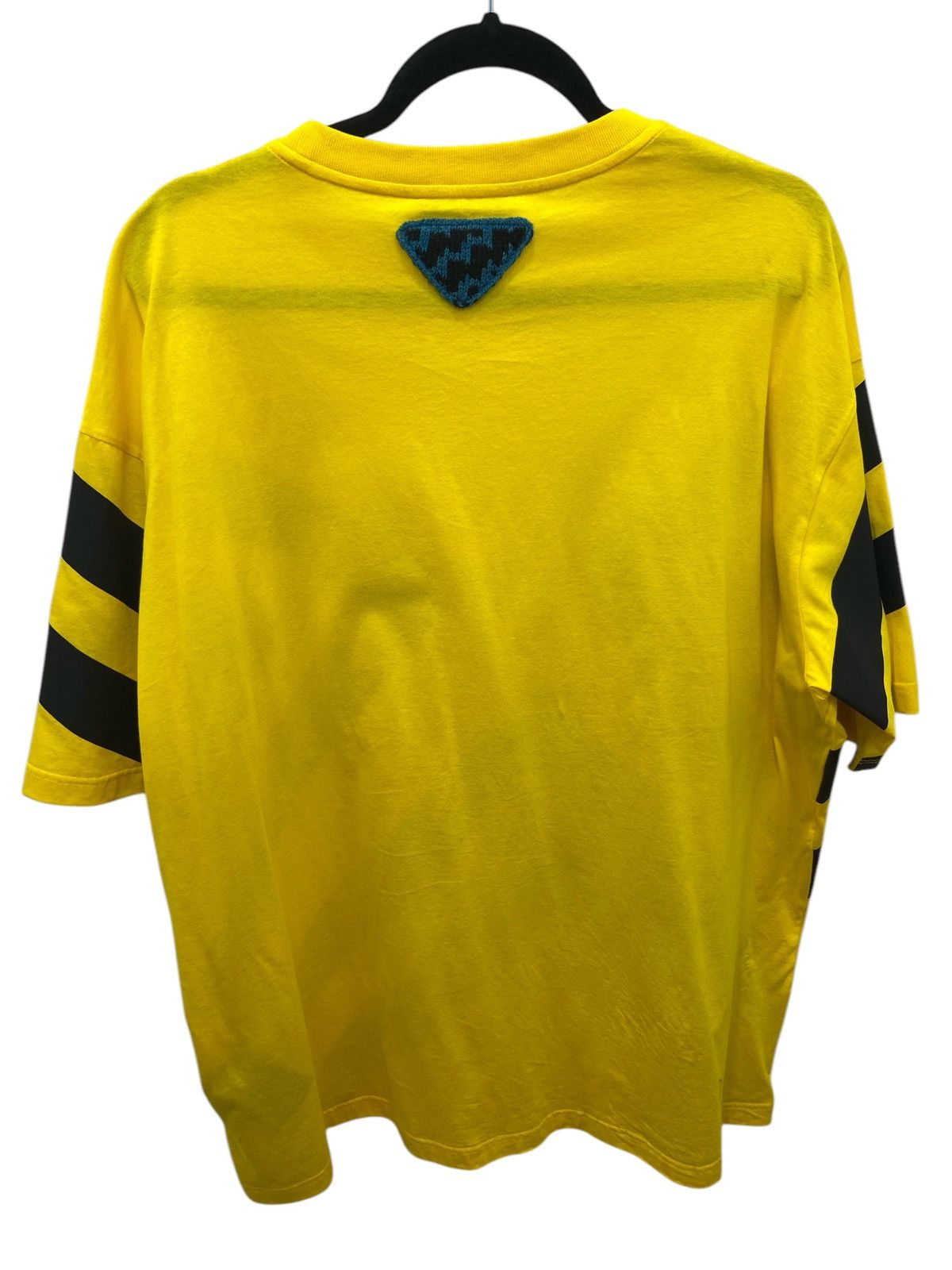 Prada Prada Oversized Geometric Cotton T-shirt Size US M / EU 48-50 / 2 - 2 Thumbnail