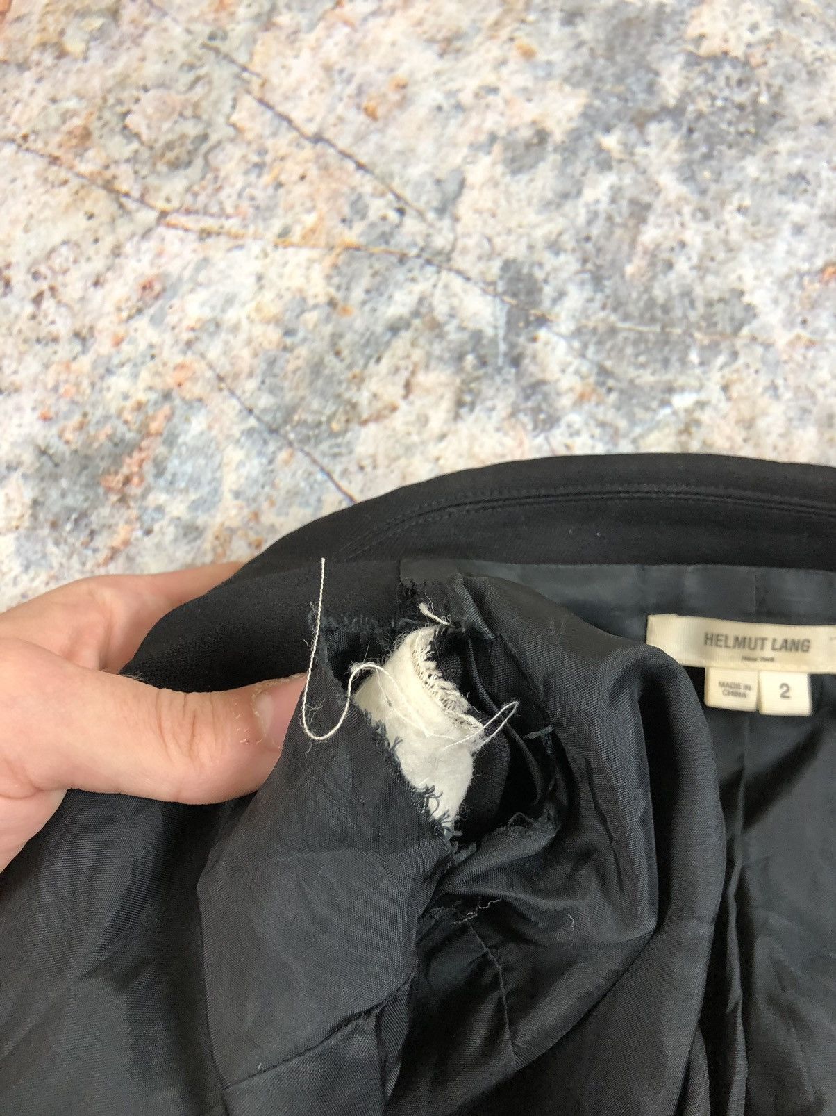 Helmut Lang Helmut Lang black blazer Size S / US 4 / IT 40 - 8 Thumbnail