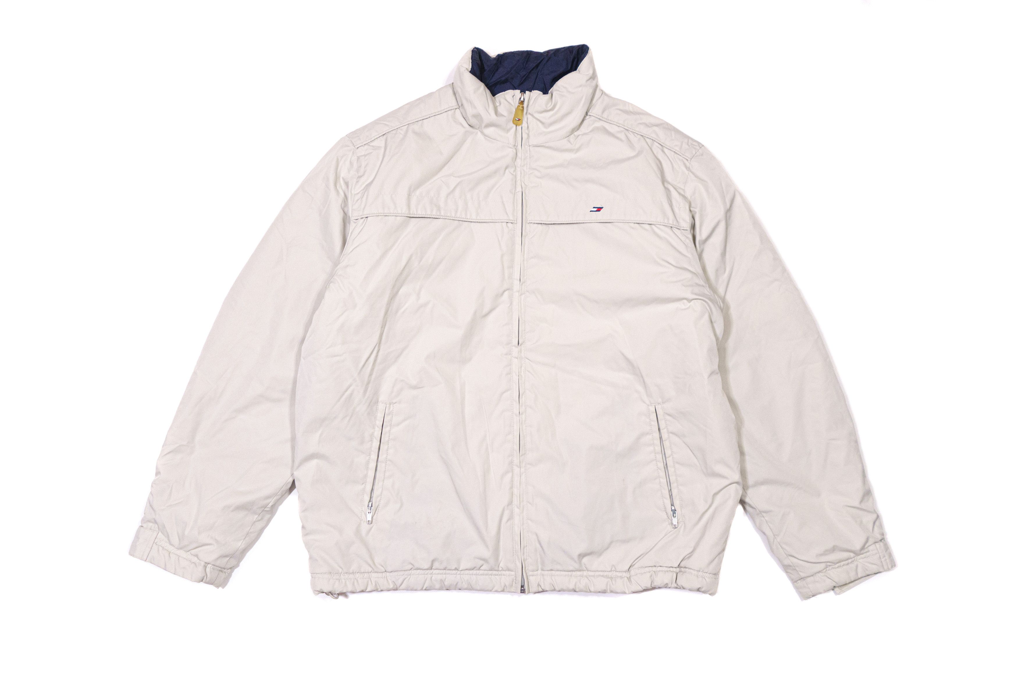 Tommy Hilfiger 90S Logo Nylon Zip Jacket Size US S / EU 44-46 / 1 - 1 Thumbnail