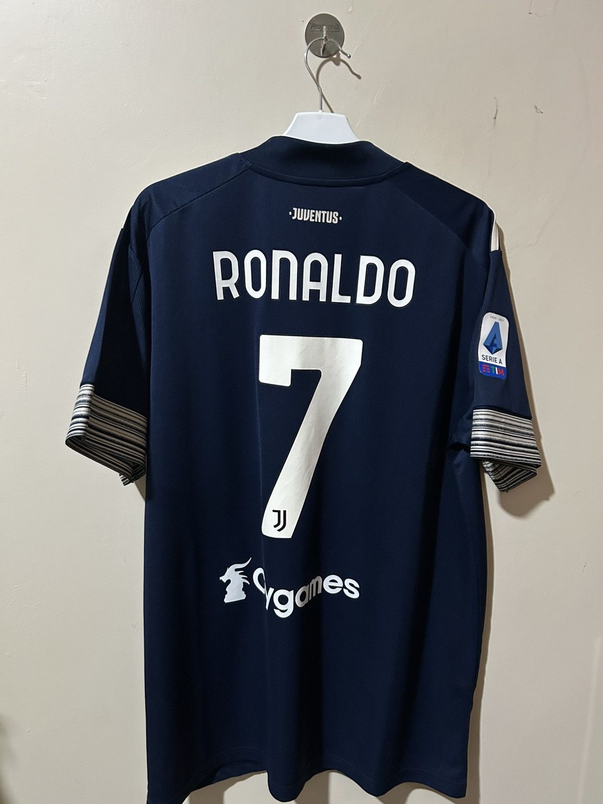 Adidas Juventus away 2021 away cristiano ronaldo Size US XL / EU 56 / 4 - 2 Thumbnail