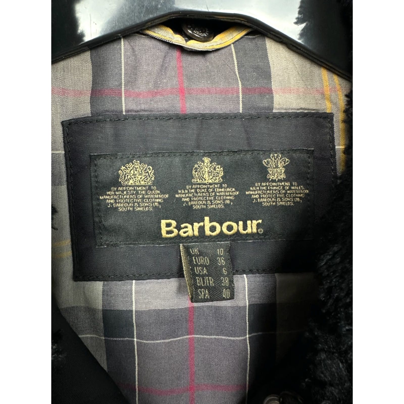 Barbour Barbour Outlaw Jacket Barbour International Womens Jacket XS? UK 10 Black Size M / US 6-8 / IT 42-44 - 3 Thumbnail