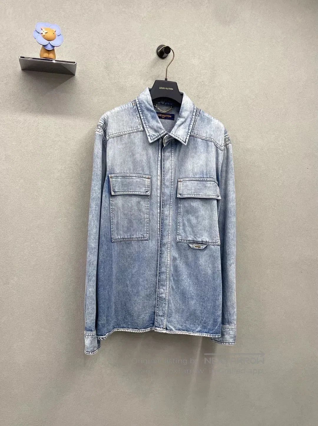 Louis Vuitton LV Light Blue Denim Jacket L. Size US L / EU 52-54 / 3 - 3 Thumbnail