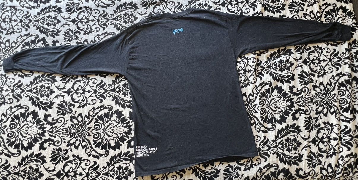 Kid Cudi × Virgil Abloh Kid Cudi Passion Pain Demon Slayin Tour Tee Size US M / EU 48-50 / 2 - 2 Thumbnail