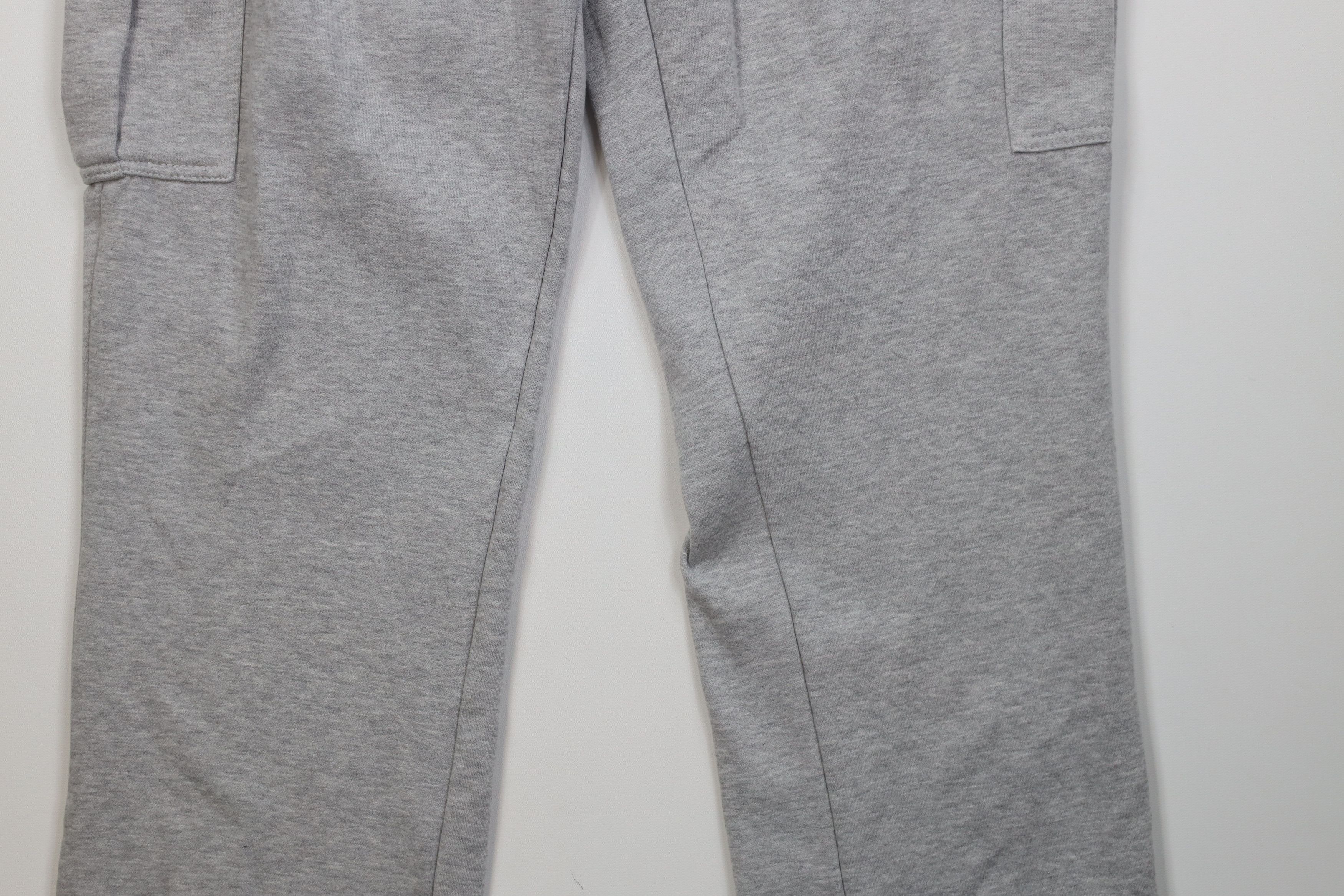 Vintage Vintage 90s Y2K Streetwear Cargo Sweatpants Heather Gray Size US 36 / EU 52 - 4 Thumbnail