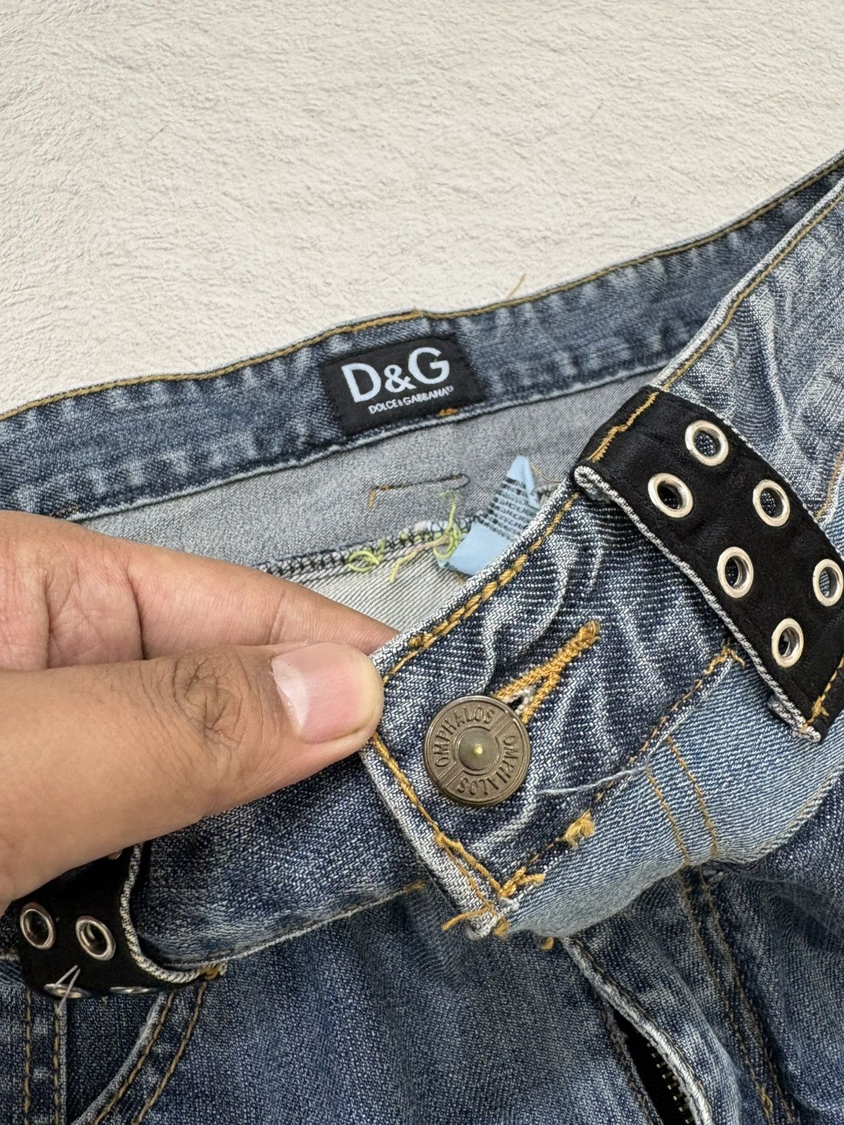 Dolce & Gabbana 90s Archive Dolce Gabbana studet punk denim Size US 36 / EU 52 - 7 Thumbnail