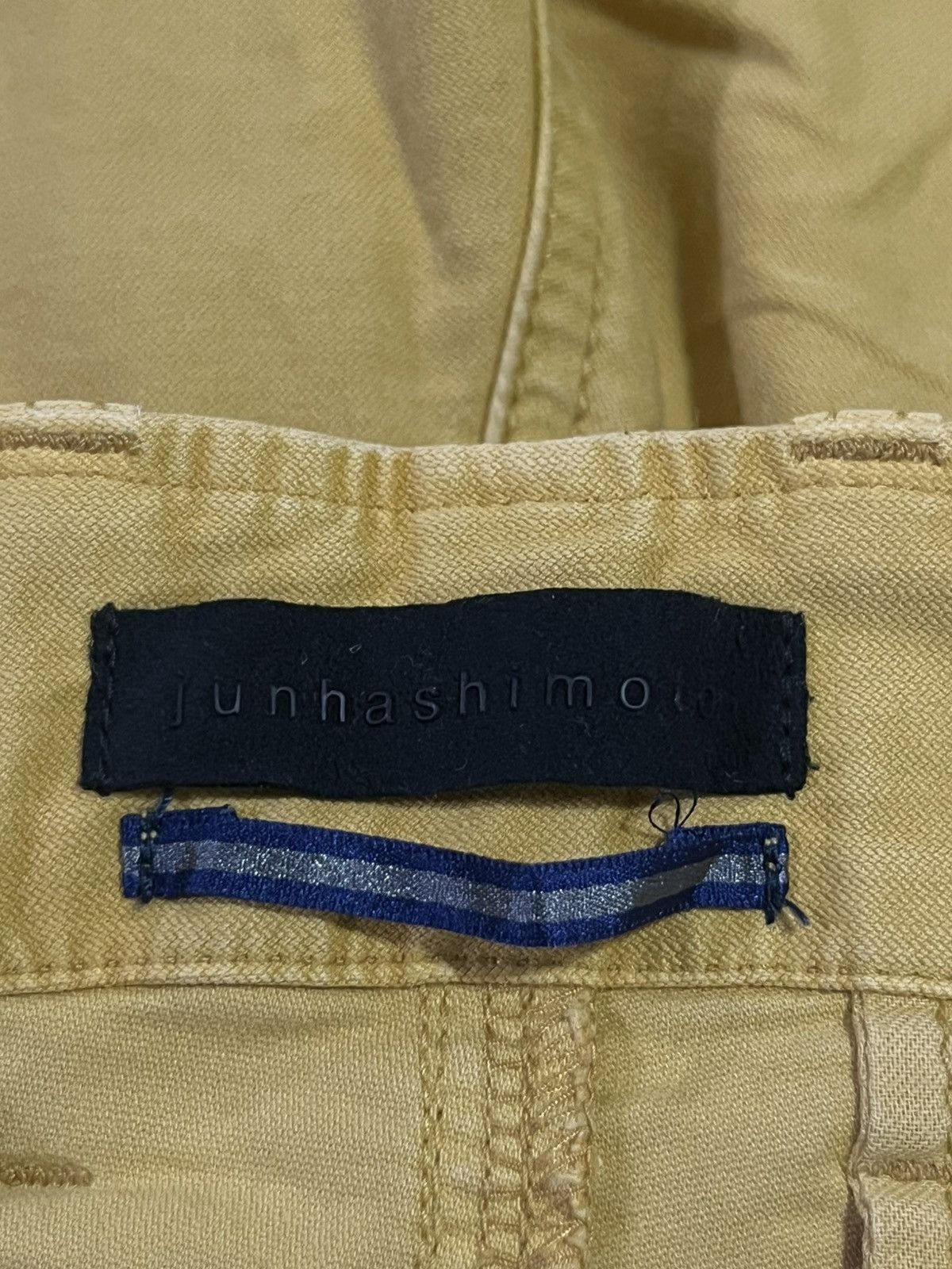 junhashimoto Light Tan Slim Fit Six Pockets Cargo Pants Size US 33 - 8 Thumbnail