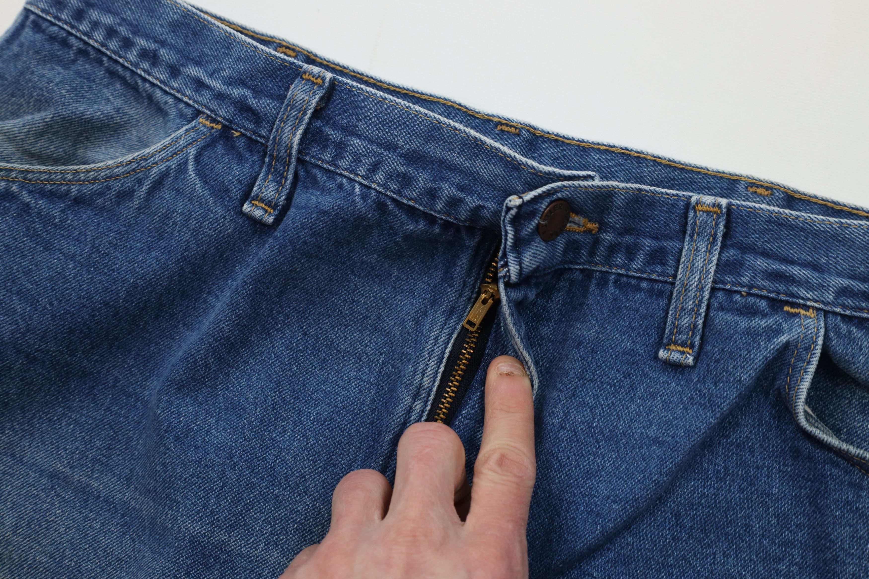 Vintage Vintage 70s 80s Streetwear Wide Leg Bootcut Denim Jeans USA Size US 36 / EU 52 - 8 Thumbnail
