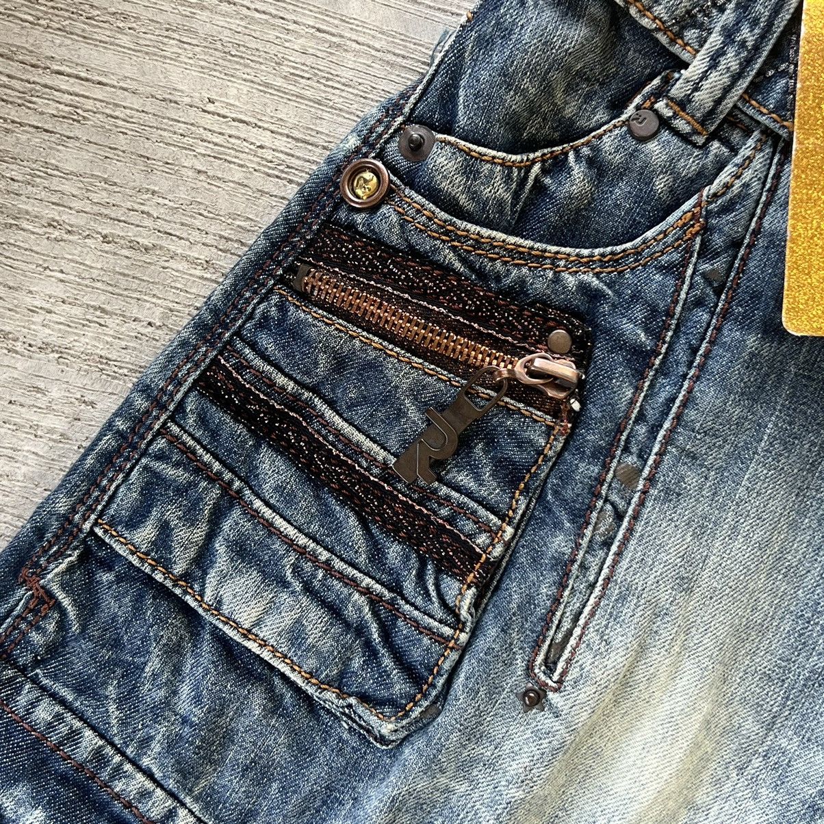 Raw State Raw Live Style Vintage Denim Skirt Size M / US 6-8 / IT 42-44 - 8 Thumbnail